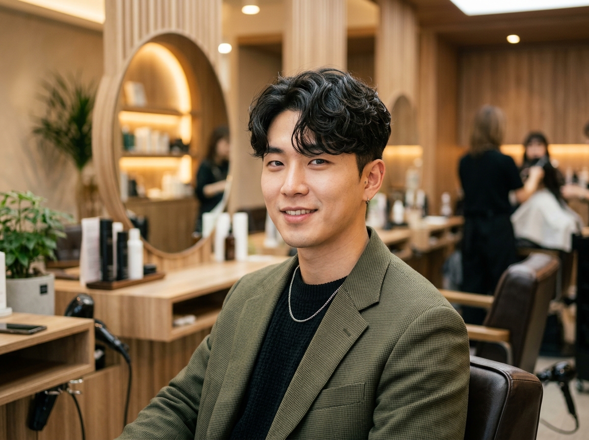 Mẫu Uốn Texture Sóng Lơi Nam Hàn Quốc